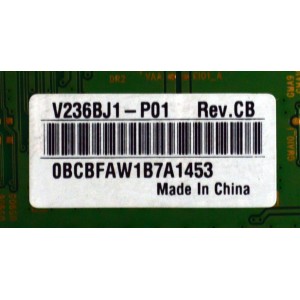 MAIN FUENTE COMBO ORIGINAL PARA TV PHILIPS / NUMERO DE PARTE ACLLF011 / BACLFTG0201 1 / CLLF / ACLLFUT-24HX / PANEL UCAL0XT-E076 / DISPLAY V236BJ1-P01 REV.CB / MODELO 24PFL4764/F7