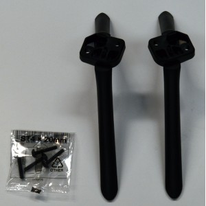 KIT DE BASES ORIGINAL NUEVAS PARA TV HISENSE 2 PIEZAS / NUMERO DE PARTE 6309 / 6310 / HJ-1-8 / HJ-1-5 / MODELO 40H4030F3