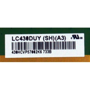 MAIN ORIGINAL PARA TV LG FULL HD / NUMERO DE PARTE EBU65672208 / EAX68209004 / EAX68209004(1.0) / 65672208 / PANEL HC430DUN / DISPLAY LC430DUY (SH)(A3) / MODELO 43LM6300PUB / 43LM6300PUB.BWMYLJM