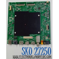 MAIN ORIGINAL PARA TV TCL 4K UHD HDR GOOGLE TV / NUMERO DE PARTE 30800-001192 / 40-R75PT4-MAA2HG / 11602-501014 / 30801-001188 / R75PT4 / V8-R75PT01-LF / PANEL LVU550NDJL / DISPLAY ST5461D18-2 V2.1 / CSU05-XL-1 / CSU05-XR-1 / MODELO 55S571G