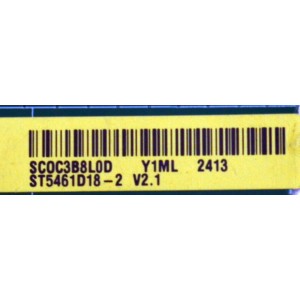 MAIN ORIGINAL PARA TV TCL 4K UHD HDR GOOGLE TV / NUMERO DE PARTE 30800-001192 / 40-R75PT4-MAA2HG / 11602-501014 / 30801-001188 / R75PT4 / V8-R75PT01-LF / PANEL LVU550NDJL / DISPLAY ST5461D18-2 V2.1 / CSU05-XL-1 / CSU05-XR-1 / MODELO 55S571G
