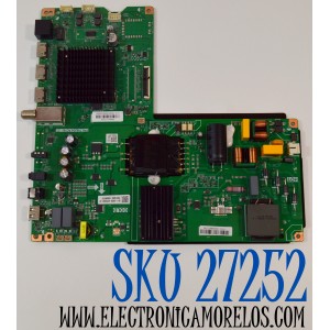 MAIN FUENTE COMBO ORIGINAL PARA TV ELEMENT XUMO TV 4K UHD HDR / NUMERO DE PARTE 9011-240038-WC2010GK / TPD.T962D4.PC761 (T) / 9011-240038-WC2010GK-CV /TE9011ARA0-24603M07291 /M24050254 / Q24076-KT / PANEL K430WDJ1 / DISPLAY HV430QUB-F70 / MODELO E550AE43C
