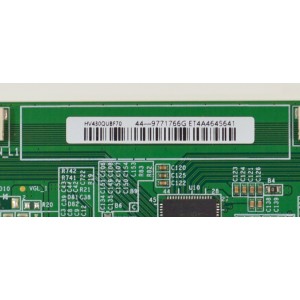 T-CON ORIGINAL PARA TV ELEMENT XUMO TV / NUMERO DE PARTE 44-9771766G / 47-6021477 / HV430QUBF70 / ET4A4645641 / 47-6021477_2020_05_22 / PANEL K430WDJ1 / DISPLAY HV430QUB-F70 / MODELO E550AE43C