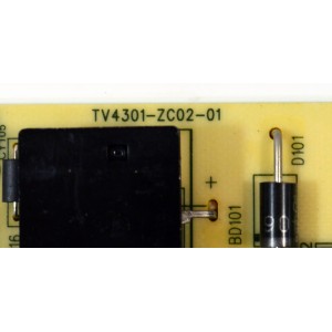 FUENTE DE PODER ORIGINAL PARA TV JVC / ELEMENT / ONN / RCA / NUMERO DE PARTE 514C4301M03 /TV4301-ZC02-01 / E021M577-A2/M03/2540-03567/DISPLAY ST5461D12-4 VER.2.2 /BOARD ST5461D12-5-XL-1 /MODELOS LT-55MAW595 / LT-55MAW804/ E4AA55R / 100012585/ RTRU5529-CA