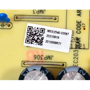 FUENTE DE PODER ORIGINAL PARA TV JVC / ELEMENT / ONN / RCA / NUMERO DE PARTE 514C4301M03 /TV4301-ZC02-01 / E021M577-A2/M03/2540-03567/DISPLAY ST5461D12-4 VER.2.2 /BOARD ST5461D12-5-XL-1 /MODELOS LT-55MAW595 / LT-55MAW804/ E4AA55R / 100012585/ RTRU5529-CA