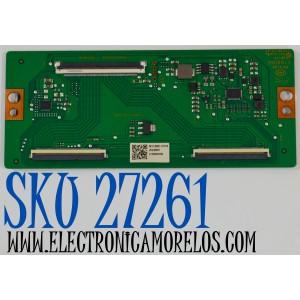 T-CON ORIGINAL PARA TV ONN / NUMERO DE PARTE 513C50C0M31 / TV50C0-ZC26-01(B) / E022M726-A2 / 303C50C0232 / M31/2681-03155 / 20240807 / 2130006356 /  PANEL V500DJ7-QE1 (D8) / DISPLAY V500DJ7-QE1 REV.D8 / MODELO 100012585 50"