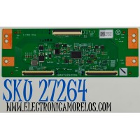 T-CON ORIGINAL PARA TV PHILIPS / NUMERO DE PARTE AH7UZ041 / BAH7UZG0204 1 / V000005863 / K082A-166A / DISPLAY V500DJ7-QE1 REV.D2 / MODELO 50PUL7552/F7 / 50PUL7552/F7 A