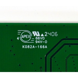 T-CON ORIGINAL PARA TV PHILIPS / NUMERO DE PARTE AH7UZ041 / BAH7UZG0204 1 / V000005863 / K082A-166A / DISPLAY V500DJ7-QE1 REV.D2 / MODELO 50PUL7552/F7 / 50PUL7552/F7 A