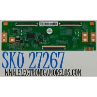 T-CON ORIGINAL PARA TV PHILIPS / NUMERO DE PARTE 260157007540 / NPT500GT04-1_V2.0 / PT500GT04-1 / LGE412 ABB07 / PANEL HK550WLEDM-JH4WH / DISPLAY PT550GT05-1 VER.2.0 / BOARD PT550GT03-1-XL-1 / PT550GT03-1-XR-1 / MODELO 55PUL6643/F7