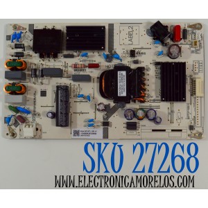 FUENTE DE PODER ORIGINAL PARA TV PHILIPS / NUMERO DE PARTE 260132009280 / MP140TL-1N61 / MP140TL-1N61-H1 / 1110-4000389 / 240416-010432PANEL HK550WLEDM-JH4WH / DISPLAY PT550GT05-1 VER.2.0 / BOARD PT550GT03-1-XL-1 / PT550GT03-1-XR-1 / MODELO 55PUL6643/F7