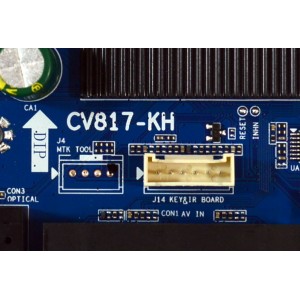 MAIN ORIGINAL PARA TV PHILIPS / NUMERO DE PARTE 260102023350 / CV817-KH / 1000172109 / 1110-10641 / 260102023340 / 7.T817KH220000.0D5 / PANEL HK430WLEDM-JH5UH / DISPLAY PT430GT03-1 VER.1.0 / BOARD PT430GT03-1-XL-1 / PT430GT03-1-XR-1 / MODELO 43PUL6643/F7