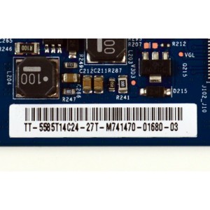 T-CON ORIGINAL PARA TV SONY / NUMERO DE PARTE 5585T14C24 / 85T14 C07 CTRL / 55.85T14.C24 / PANEL YDCM085CCN11 / DISPLAY T850QVN03.J / MODELO KD-85X80CK / KD85X80CK