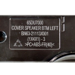 KIT DE BOCINAS ORIGINAL PARA TV SAMSUNG 2 PIEZAS / NUMERO DE PARTE BN96-58392B / BN9658392B / BN63-21113X001 / BN63-21114X001 / BN63-21115X001 / BN63-21116X001 / 65DU7000 / 6Ω / 10W / B34C13SV23 / MODELO UN70DU7200FXZA / UN70DU7200FXZA UB01