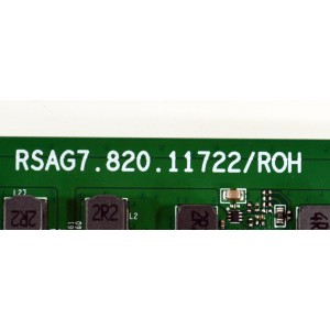 MAIN ORIGINAL PARA TV HISENSE 4K UHD HDR ROKU TV / NUMERO DE PARTE 409941 / RSAG7.820.11722/ROH / 409940 / 85A53HUR(0002) / N2423CQ / PANEL HD850H1U51-TAL6B1\ROH / DISPLAY T850QVN03.4 / MODELO 85R6030N