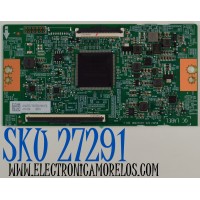 T-CON ORIGINAL PARA TV HISENSE / NUMERO DE PARTE 416222 / RSAG7.820.13019/ROH / 411428 / TCTG247841F0 / RSAG7.820.13019/ROH VER.C / PANEL HD850H1U51-TAL6B1\ROH / DISPLAY T850QVN03.4 / MODELO 85R6030N