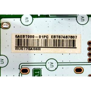 MAIN ORIGINAL PARA TV LG 4K UHD SMART TV / NUMERO DE PARTE ETB67467807 / EAX69581205 / EAX69581205(1.0) / 67467807 / PANEL NC650TQG-VHKH5 / DISPLAY PT650GT01-4 VER.1.0 / BOARD PT650GT01-4-XR1-1 / PT650GT01-4-XR2-1 / PT650GT01-4-XL1-1 / MODELO 65UQ7070ZUE