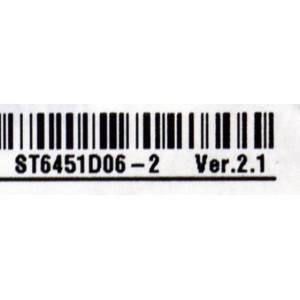 MAIN ORIGINAL PARA TV LG 4K UHD HDR SMART TV / NUMERO DE PARTE EBT68002902 / EAX70043606 / EAX70043606(1.3) / 68002902 / PANEL NC650TQG-VCKHA / ST6451D06-2 VER.2.1 / MODELO 65UT7550AUA / 65UT7550AUA.BUSCLKR
