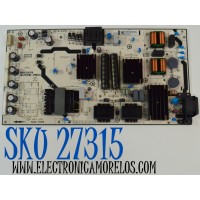 FUENTE DE PODER ORIGINAL PARA TV TCL / NUMERO DE PARTE 30805-000444 / 11601-500136 / 40-P30SWL-PWB1ZG / 20372457 / 20240521 / PANEL LVU750NDJL / DISPLAY ST7461D03-2 VER.2.3 / BOARD CSU07-XRL-1 / CSU07-XRR-1 / CSU07-XLL-1 / CSU07-XLR-1 / MODELO 75Q691G