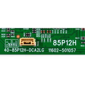 LED DRIVER ORIGINAL PARA TV TCL / NUMERO DE PARTE 30835-000209 / 40-85P12H-DCA2LG / 11602-501057 / V8-M75P12H-LC / VDF2460510 / PANEL LVU750NDJL / DISPLAY ST7461D03-2 VER.2.3 / BOARD CSU07-XRL-1 / CSU07-XRR-1 / CSU07-XLL-1 / CSU07-XLR-1 / MODELO 75Q691G