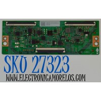 T-CON ORIGINAL PARA TV HISENSE / NUMERO DE PARTE 348223 / RSAG7.820.12360/ROH / 333442 / 4DE45028A / RSAG7.820.12360/ROH VER.A / TCTG249D81AQ / PANEL HD750H1U71-T0L4K1\ROH  / DISPLAY HV750QUB-F92 / MODELO 75R6E5