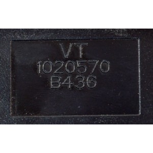 KIT DE BOCINAS PARA TV VIZIO 2 PIEZAS / NUMERO DE PARTE VT 1020570 / B436 / B436-BA001 / 6Ω / 10W / MODELO V4K86C-0804