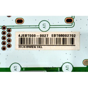 MAIN ORIGINAL PARA TV LG 4K UHD HDR SMART TV / NUMERO DE PARTE EBT68002702 / EAX70043606 / EAX70043606(1.3) / 68002702 / PANEL NC650TQG-ABKHG / DISPLAY HV650QUB-F9E / MODELO 65UT7550AUA / 65UT7550AUA.BUSFLKR