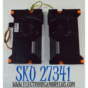 KIT DE BOCINAS ORIGINAL PARA TV SAMSUNG 2 PIEZAS / NUMERO DE PARTE BN96-58392A / BN63-21116X001 / BN63-21115X001 / BN63-21114X001 / BN63-21113X001 / 65DU7000 / 6Ω / 10W / C14G04SV31 / MODELO UN65DU7200BXZA / UN65DU7200BXZA UG06