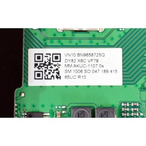 MAIN ORIGINAL PARA TV SAMSUNG / NUMERO DE PARTE BN96-58725Q / BN41-03231A / BN41-03231 / KANT_SU2E_DU7000 / BN9658725Q / BN96-58578E / BN96-58289A / PANEL CY-BD065HGDV4H / MODELO UN65DU6900FXZA / UN65DU6900FXZA UF06