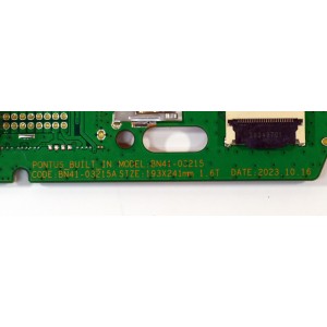 MAIN ORIGINAL PARA TV SAMSUNG NEO QLED 4K UHD HDR SMART TV  / NUMERO DE PARTE BN94-18367V / BN41-03215A / BN41-03215 / K058C-H02A / BN9418367V / PANEL CY-TD085FMAV2H / DISPLAY T850QVN04.3 / BN96-58275A / MODELO QN85QN85DDFXZA / QN85QN85DDFXZA AA01