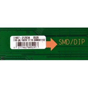 LED DRIVER ORIGINAL PARA TV SAMSUNG / NUMERO DE PARTE BN94-18293A / BN41-03213A / BN41-03213 / BN9418293A / BN97-21263A / DFVC2422 / BN41-03213A-006 / PANEL CY-TD085FMAV2H / DISPLAY T850QVN04.3 / BN96-58275A / MODELO QN85QN85DDFXZA / QN85QN85DDFXZA AA01