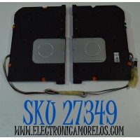 KIT DE BOCINAS ORIGINAL PARA TV SAMSUNG 2 PIEZAS / NUMERO DE PARTE BN96-58506H / BN63-21104A-X001 / BN63-21105A-X001 / BN63-21106A-X001 / BN63-21107A-X001 / 55QN80D / 6Ω / 10W / A94J21SV19 / MODELO QN85QN85DDFXZA / QN85QN85DDFXZA AA01