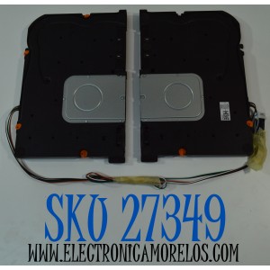 KIT DE BOCINAS ORIGINAL PARA TV SAMSUNG 2 PIEZAS / NUMERO DE PARTE BN96-58506H / BN63-21104A-X001 / BN63-21105A-X001 / BN63-21106A-X001 / BN63-21107A-X001 / 55QN80D / 6Ω / 10W / A94J21SV19 / MODELO QN85QN85DDFXZA / QN85QN85DDFXZA AA01