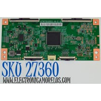 T-CON ORIGINAL PARA TV LG / NUMERO DE PARTE 34291100DM2A / ST9751D01-4-C-1 / D634239A0F-A / 34291100DM2A11 / PANEL LVU980C0DAN / DISPLAY ST9751D01-4 VER.2.2 / MODELO 98UT9000PUA.CUSCKH