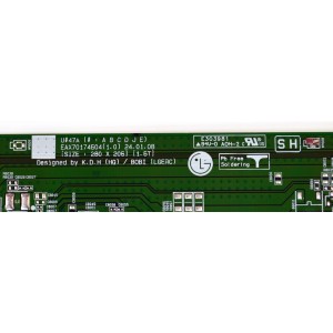 MAIN ORIGINAL PARA TV LG 4K UHD HDR SMART TV / NUMERO DE PARTE 44594001 / EBR44594001 / EAX70174604 / EAX70174604(1.0) / PANEL LVU980C0DAN E0046 / DISPLAY ST9751D01-4 VER.2.2 / ST9751D01-1 / MODELO 98UT9000PUA / 98UT9000PUA.CUSCKH