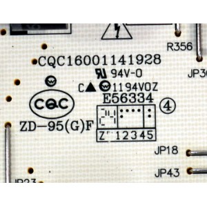 FUENTE DE PODER ORIGINAL PARA TV LG / NUMERO DE PARTE 81-PBE124-H480001 / SHG9804A-101H / CQC16001141928 / PANEL LVU980C0DAN / DISPLAY ST9751D01-4 VER.2.2 / BOARD ST9751D01-1-XLL-1 / ST9751D01-1-XLR-1 / ST9751D01-1-XRL-1 / MODELO 98UT9000PUA.CUSCKH