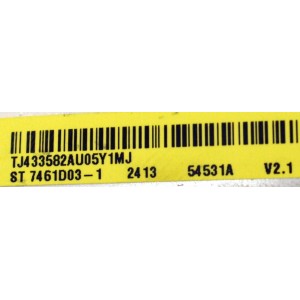 MAIN ORIGINAL PARA TV SAMSUNG / NUMERO DE PARTE BN94-18342C / BN41-03114A / DZFH2410 / BN41-03114A-000 / BN9418342C / BN97-21174N / PANEL CY-QD075HGHV1H / DISPLAY ST7461D03-1 V2.1 / BOARD CSU17-XL-4 / CSU17-XM-4 / CSU17-XR-4 / MODELO QN75Q60DDFXZA CA02