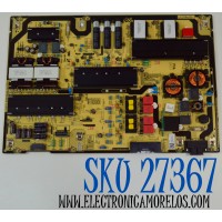 FUENTE DE PODER ORIGINAL PARA TV SAMSUNG / NUMERO DE PARTE BN44-01103C / L75E7N_BSM / BN4401103C / PANEL CY-QD075HGHV1H / DISPLAY ST7461D03-1 V2.1 / BOARD CSU17-XL-4 / CSU17-XM-4 / CSU17-XR-4 / MODELO QN75Q60DDFXZA CA02