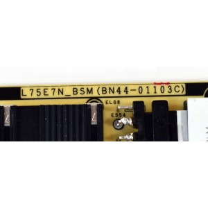 FUENTE DE PODER ORIGINAL PARA TV SAMSUNG / NUMERO DE PARTE BN44-01103C / L75E7N_BSM / BN4401103C / PANEL CY-QD075HGHV1H / DISPLAY ST7461D03-1 V2.1 / BOARD CSU17-XL-4 / CSU17-XM-4 / CSU17-XR-4 / MODELO QN75Q60DDFXZA CA02
