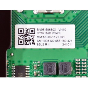 MAIN ORIGINAL PARA TV SAMSUNG 4K UHD HDR / NUMERO DE PARTE BN96-58680X / BN41-03231A / BN9658680X / BN96-58587A / BN96-58297A / PANEL CY-BD085HGAV2H / DISPLAY T850QVN04.1 / BOARD 85S14-S19-XL / 85S14-S0P-XC / 85S14-S18-XR / MODELO UN85DU7200DXZA AB01