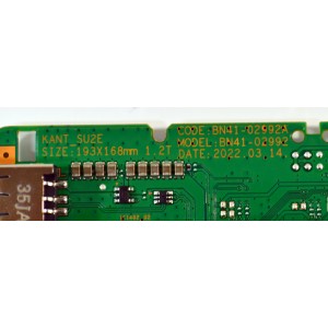 MAIN ORIGINAL PARA TV SAMSUNG 4K UHD HDR / NUMERO DE PARTE BN94-18054D / BN41-02992A / BN9418054D / BN97-20671D / BN96-50471A / BN96-50310A / PANEL CY-BC075HGHV2H / DISPLAY ST7461D03-1 V2.1 / BOARD CSU17-XL-2 / CSU17-XR-2 / MODELO UN75DU7200BXZA UB01