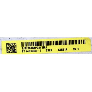 MAIN ORIGINAL PARA TV SAMSUNG 4K UHD HDR / NUMERO DE PARTE BN94-18054D / BN41-02992A / BN9418054D / BN97-20671D / BN96-50471A / BN96-50310A / PANEL CY-BC075HGHV2H / DISPLAY ST7461D03-1 V2.1 / BOARD CSU17-XL-2 / CSU17-XR-2 / MODELO UN75DU7200BXZA UB01