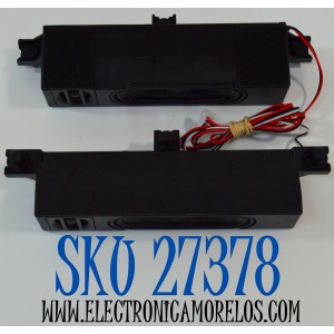 KIT DE BOCINAS ORIGINAL PARA TV VIZIO 2 PIEZAS / NUMERO DE PARTE MTC65B0 / 6Ω / 12W / MODELO V4K65M-0810 / V4K65M-0810 LMC1VHA