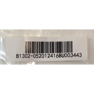KIT DE BASES ORIGINAL NUEVAS PARA TV LG 2 PIEZAS / NUMERO DE PARTE 80302-05253 / 81302-052012416BU003443 / 81302-052012416BU003403 / MODELO 65UT7570PUB / 65UT7570PUB.CUSFBH / 65UT73 / 65UT75 / 55UT75 / 50UT75