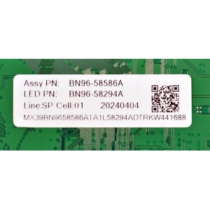 MAIN ORIGINAL PARA TV SAMSUNG 4K UHD HDR / NUMERO DE PARTE BN96-58678A / BN41-03231A / BN41-03231 / KANT_SU2E_DU7000 / BN9658678A / BN96-58586A / BN96-58294A / PANEL CY-BD075HGSV2H / DISPLAY JR745R3HC5K / BN96-58357A / MODELO UN75DU7200DXZA UB01