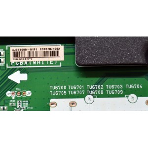 MAIN ORIGINAL PARA TV LG / NUMERO DE PARTE EBT67871002 / EAX70015407 / EAX70015407(1.0) / 67871002 / TU6700 / TU6701 / TU6702 / TU6703 / TU6704 / TU6705 / TU6707 / TU6708 / TU6709 / PANEL LE830AQU (ES)(B2) / MODELO OLED83C4AUA / OLED83C4AUA.BUSYLJR