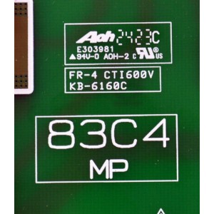 FUENTE DE PODER ORIGINAL PARA TV LG / NUMERO DE PARTE 41959801 / EAX70214903 / EAX70214903(1.0) / LGPS86C4-240P / 4HPRSLOK-0001 / 83C4MP / PANEL LE830AQU (ES)(B2) / MODELO OLED83C4AUA / OLED83C4AUA.BUSYLJR