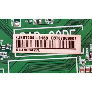 MAIN ORIGINAL PARA TV LG QNED MINILED / NUMERO DE PARTE EBT67889002 / EAX70174604 (1.0) / 67889002 / DISPLAY HF860QUB-E2D / PANEL NC860QQD-VBMH5 / BOARD HF860QUB-E2D_R1_V01 / HF860QUB-E2D_L1_V01 / HF860QUB-E2D_R2_V01 / MODELO 86QNED90TAA.BUSFLJR