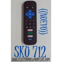 CONTROL REMOTO ORIGINAL NUEVO PARA TV JNGKE ROKU TV / TCL ROKU TV / HISENSE ROKU TV / ONN ROKU TV / INSIGNIA ROKU TV / SHARP ROKU TV / HITACHI ROKU TV / PHILIPS ROKU TV / SANYO ROKU TV / ELEMENT ROKU TV / JVC ROKU TV / LG ROKU TV / RCA ROKU TV /X003XYUBAP