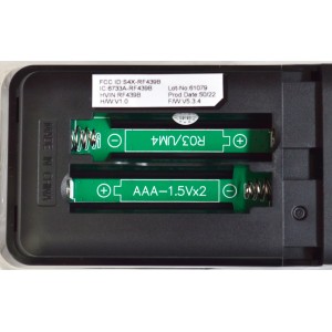 CONTROL REMOTO ORIGINAL NUEVO PARA TV PHILIPS / ANDROID TV / CON COMANDO DE VOZ / NUMERO DE PARTE SAX-RF439B / 6733A-RF439B / RF439B / URMT26CND005 / 135439B005 / 00006344 / RF402A-T1-03 / MODELO 50PUL7552/F7