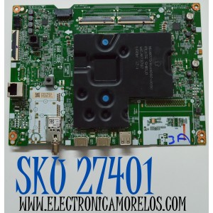 MAIN ORIGINAL PARA TV LG 4K UHD HDR SMART TV / NUMERO DE PARTE 21201-03934 / EAX69762805 / EAX69762805(1.0) / 1000196717 / 65UQ70.BOE / PANEL BOEI650WQ1QF7D / DISPLAY HV650QUB-F7D / BOARD HV650QUB_N9E_L2_S4 / HV650QUB_N9E_R2_S1 / MODELO 65UQ7570PUJ.CWMFBH